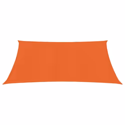 vidaXL Sunshade Sail 160 g/mÂ² Orange 3x3 m HDPE Outdoor Patio Shade Canopy