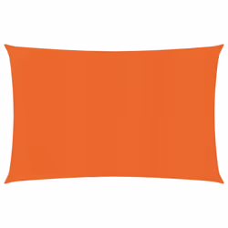 vidaXL Sunshade Sail Canopy Screen Balcony Awning Canopy HDPE Rectangular - orange, 4 x 5 m