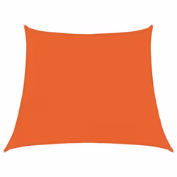vidaXL Sunshade Sail Shade Canopy Sun Sail Tarp Screen Balcony Awning HDPE - orange, 3/4 x 3 m