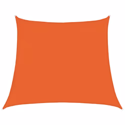 vidaXL Sunshade Sail Shade Canopy Sun Sail Tarp Screen Balcony Awning HDPE - orange, 4/5 x 4 m