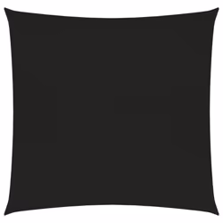 vidaXL Sunshade Sail 160 g/mÂ² Black 3.6x3.6 m HDPE Garden Sunscreen Canopy