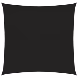 vidaXL Sunshade Sail 160 g/mÂ² Black 4x4 m HDPE Sunscreen Patio Shade Canopy