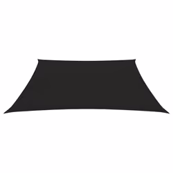 vidaXL Sunshade Sail 160 g/mÂ² Black 4.5x4.5 m HDPE Garden Sunscreen Canopy
