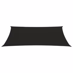 vidaXL Sunshade Sail Black Patio Shade Shade Canopy Sun Sail Tarp Screen Tarp