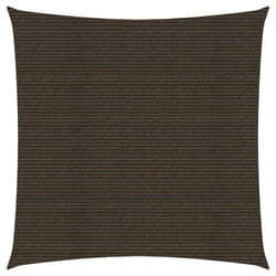 vidaXL Sunshade Sail 160 g/mÂ² Brown 2x2 m HDPE Sunscreen Patio Shade Canopy