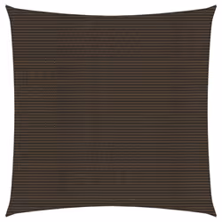 vidaXL Sunshade Sail 160 g/mÂ² Brown 3x3 m HDPE Sunscreen Patio Shade Canopy