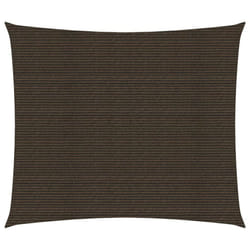 vidaXL Sunshade Sail 160 g/mÂ² Brown 2x2.5 m HDPE Garden Patio Canopy Awning