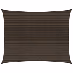 vidaXL Sunshade Sail 160 g/mÂ² Brown 2x3 m HDPE Sunscreen Patio Shade Canopy