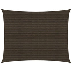 vidaXL Sunshade Sail 160 g/mÂ² Brown 2x3 m HDPE Sunscreen Patio Shade Canopy
