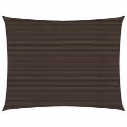vidaXL Sunshade Sail 160 g/mÂ² Brown 2.5x4.5 m HDPE Outdoor Sunscreen Canopy