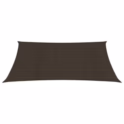 vidaXL Sunshade Sail 160 g/mÂ² Brown 3x4 m HDPE Garden Patio Canopy Awning