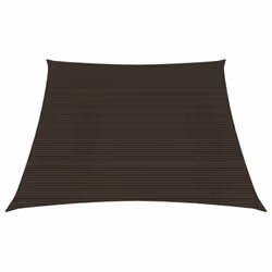 vidaXL Sunshade Sail 160 g/mÂ² Brown 3/4x2 m HDPE Sunscreen Patio Shade Canopy