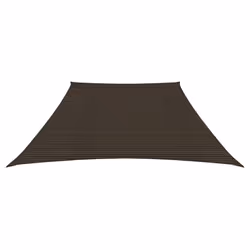 vidaXL Sunshade Sail 160 g/mÂ² Brown 4/5x3 m HDPE Outdoor Sunscreen Canopy