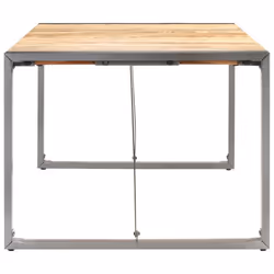 vidaXL Solid Rough Mango Wood Dining Table Dinner Table Kitchen Furniture