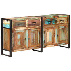 vidaXL Sideboard Wooden Sideboard Storage Cabinet Cupboard Wooden Side Cabinet