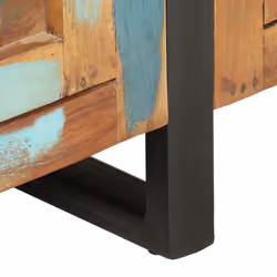 vidaXL Sideboard Wooden Sideboard Storage Cabinet Cupboard Wooden Side Cabinet - Additional view 8
