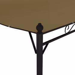vidaXL Sunshade Awning 3x2.4 m Taupe 180 g/mÂ² Garden Pavilion Gazebo Marquee - Additional view 4