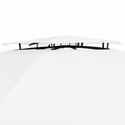 vidaXL Garden Marquee with Curtains 360x312x265 cm White 180 g/mÂ² Patio Canopy - Additional view 4