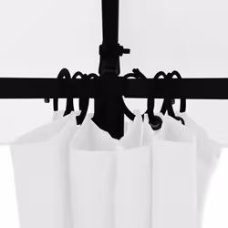 vidaXL Garden Marquee with Curtains 360x312x265 cm White 180 g/mÂ² Patio Canopy - Additional view 6