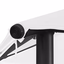 vidaXL Gazebo 4x4x3 m White 180 g/mÂ² Garden Canopy Shelter Pavilion Awning - Additional view 4