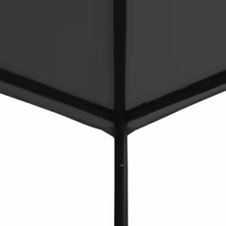 vidaXL Gazebo Anthracite Fabric and Steel 180 g/mÂ² Patio Canopy Shelter Tent - Additional view 2
