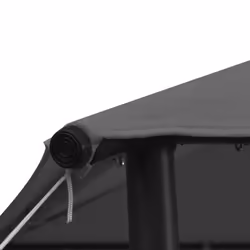 vidaXL Gazebo Anthracite Fabric and Steel 180 g/mÂ² Patio Canopy Shelter Tent - Additional view 4