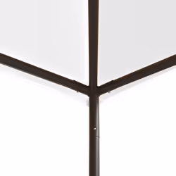 vidaXL Gazebo 3x3x2.9 m White 180 g/mÂ² Garden Canopy Shelter Pavilion Awning - Additional view 2