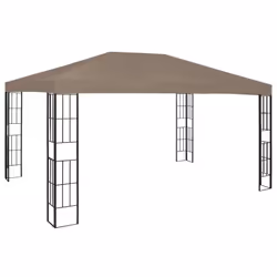 vidaXL Gazebo Sturdy Stable Outdoor Patio Canopy Multi Colours Multi Sizes - 4 x 3 m
