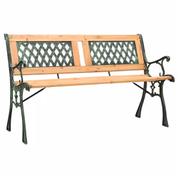 VidaXL 312033, Wood, Iron, Polyvinyl chloride (PVC), 110 kg, Adults & Children, 1220 mm, 540 mm, 730 mm