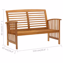 VidaXL 310262 outdoor furniture set - Additional view 8