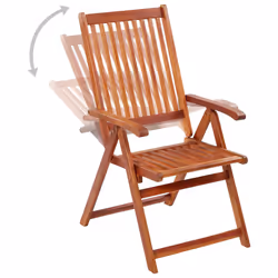 VidaXL 310293 outdoor chair Terrace Acacia wood - Additional view 4