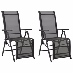 VidaXL 312195, Terrace, Aluminium, Black, 585 mm, 690 mm, 1100 mm