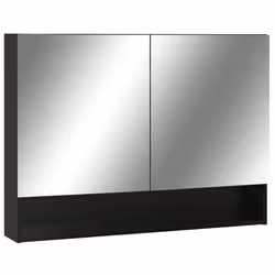 VidaXL 323605, Black, Silver, 1 pc(s)