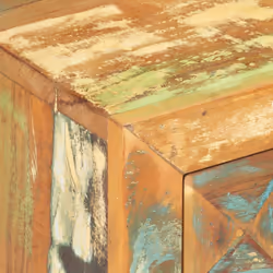 vidaXL Bedside Cabinet Solid Reclaimed Wood Nightstand Coffee Table Bedroom