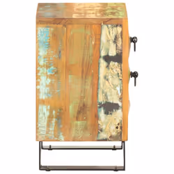 vidaXL Bedside Cabinet Solid Reclaimed Wood Nightstand Coffee Table Bedroom - Additional view 5