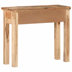 vidaXL Solid Acacia Wood and Reclaimed Wood Console Table Hall Telephone Table - Additional view 5