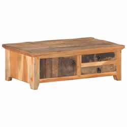 vidaXL Coffee Table Solid Reclaimed Wood Wooden Accent Couch Sofa Tea Table
