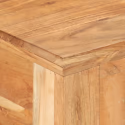 vidaXL Desk Solid Reclaimed Wood Wooden Computer Console Table Workstation - Additional view 5