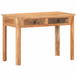 vidaXL Desk Solid Reclaimed Wood Wooden Computer Console Table Workstation - Additional view 7