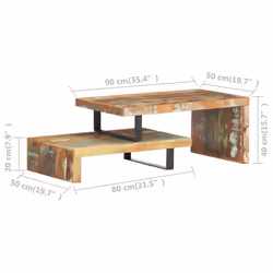 VidaXL 320393 coffee/side/end table - Additional view 8