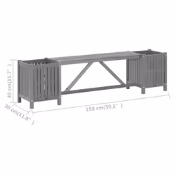 VidaXL 311823 outdoor bench Acacia wood - Additional view 8