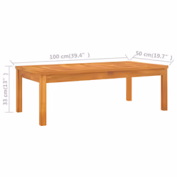 VidaXL 311833 outdoor bench Acacia wood - Additional view 6