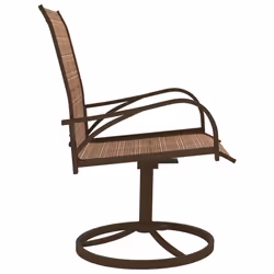 VidaXL 312278 outdoor chair Terrace Steel, Textile Brown - Additional view 4