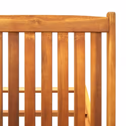 vidaXL Solid Acacia Wood Sun Lounger Outdoor Furniture Seating Sunbed Chair - Additional view 6