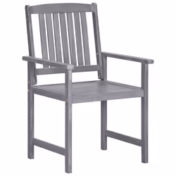 VidaXL 311875 outdoor chair Terrace Acacia wood Grey
