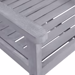 VidaXL 311875 outdoor chair Terrace Acacia wood Grey - Additional view 6