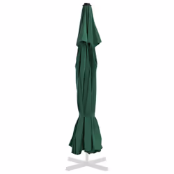 vidaXL Replacement Fabric for Outdoor Parasol Green 500 cm Umbrella Cloth - Additional view 2