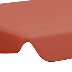 vidaXL Replacement Canopy for Garden Swing Outdoor Sunshade Gazebo Terracotta - Additional view 4