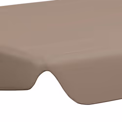 vidaXL Replacement Canopy for Garden Swing Outdoor Sunshade Gazebo Top Taupe - Additional view 4