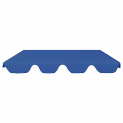 vidaXL Replacement Canopy for Garden Swing Outdoor Sunshade Gazebo Top Blue